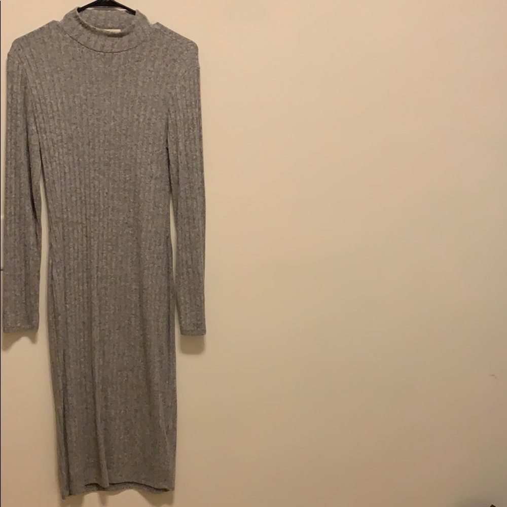 Mockneck dress